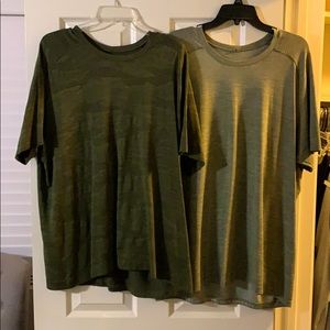 Metal Vent Tech Shirts XXL green
